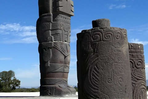 From CDMX: tour to Tula and Teotihuacan.