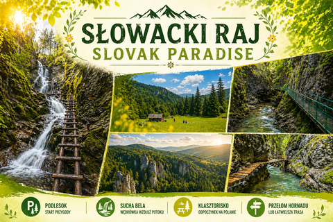 from Zakopane: Slovak Paradise National Park Guided Hike