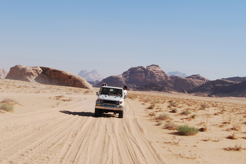 Aqaba: Petra &amp; Wadi Rum privétour met diner één dag