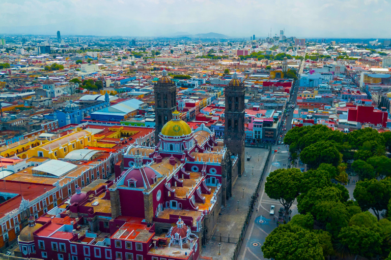 Mexico City: Discover Puebla, Cholula, and Tonantzintla on a city tour Puebla Day Trip without Lunch