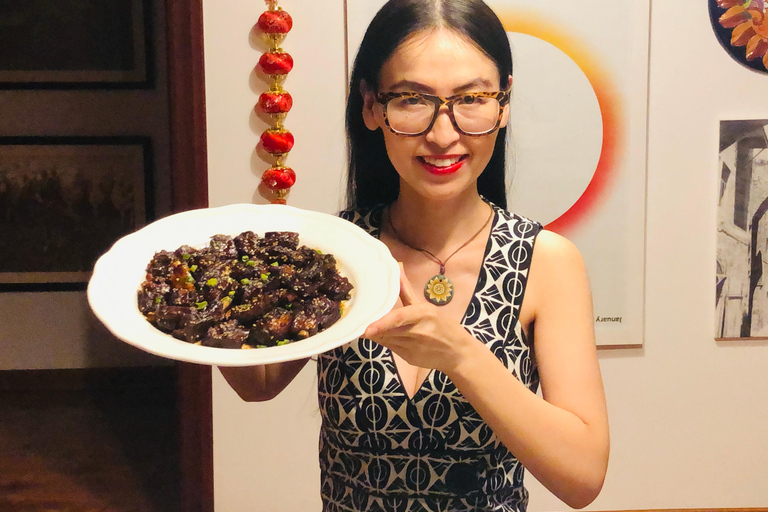 Aula de culinária on-line sobre bolinhos de Beijing com o chef Sunflower LiGrupo privado