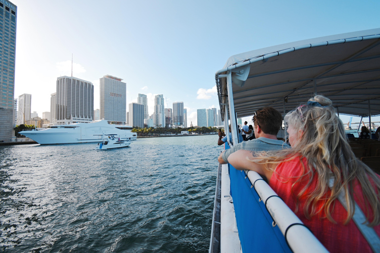 Miami: wycieczka po mieście 5 w 1 i rejs statkiem po zatoce Biscayne Bay