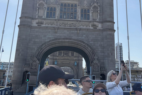 Panoramic London: 2-Hour Open-Top Bus Tour with Live Guide