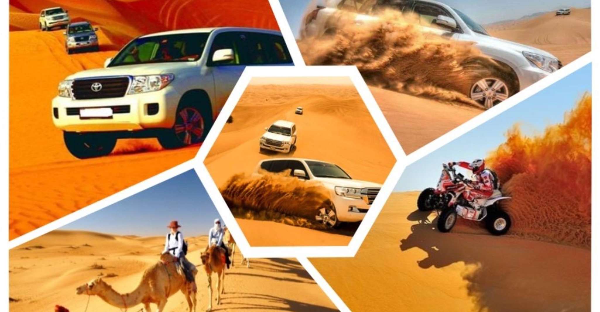Doha:ATV,Quad or Buggy Dune Bashing,CamelRide & Sandboarding photo 4