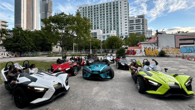 Slingshot Rentals Miami - Las Olas, Hollywood, Sunny Isles