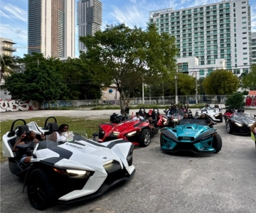 Slingshot Rentals Miami - Las Olas, Hollywood, Sunny Isles