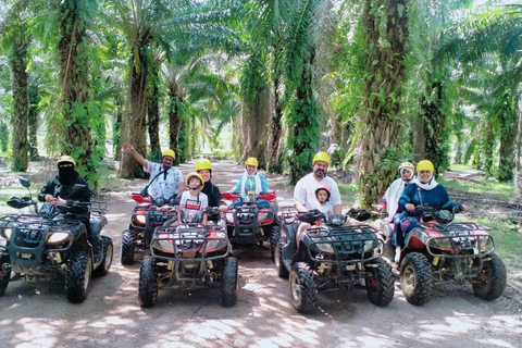 Phuket : Aventure Rafting 5KM + Quad 30min + Flying FoxRafting 5KM + Flying Fox + ATV 30minutes