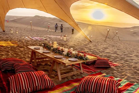 Ica | Huacachina: Desert Glamping | Noite sob as estrelas
