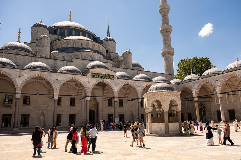 Istanbul: tour della Moschea Blu, della Basilica di Santa Sofia e della Basilica CisternaIstanbul: tour della Moschea Blu, di Santa Sofia e della Basilica Cisterna