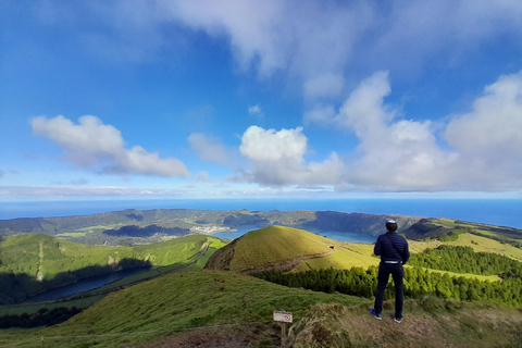 Azorerna: Strandtur, Sete Cidades med litet vin och ost