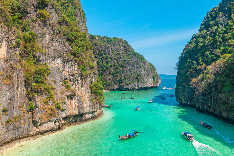 Phuket: Phi Phi, Maya Bay & Bamboo Island by Speed Catamaran
