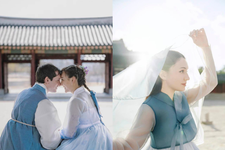 Storytelling Hanbok Photography at Royal Palace Private Group Photography Session