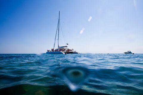 From Obzor: Half-Day Black Sea Catamaran Cruise