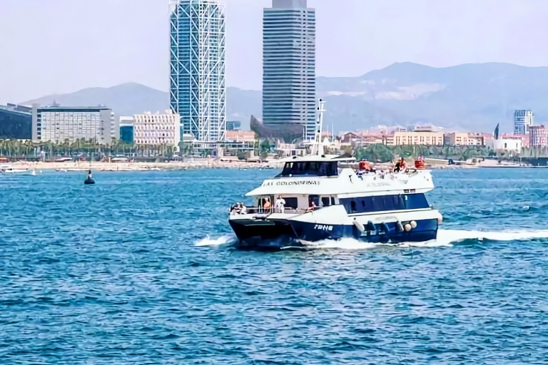 Panorama Barcelony i plaże: rejs łodziąWycieczka 60-minutowa