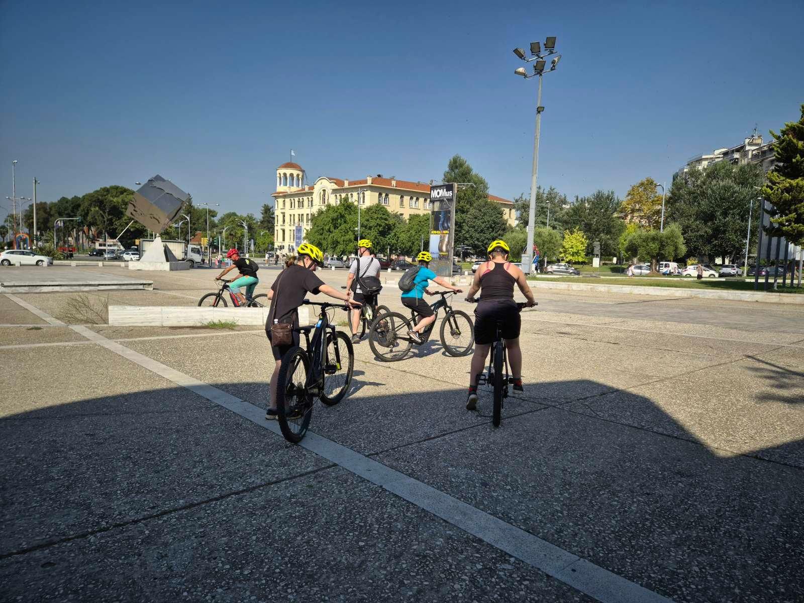 E-BIKES URBAN TRAILS THESSALONIKI