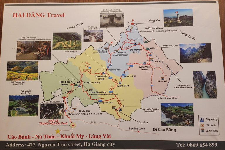 3-Day Deluxe Ha Giang Loop to All Highlights, Stay Resort 4* Tour with 2-way Limousine Tickets included