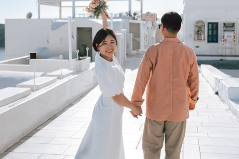 Santorini: Sessão de fotos em Oia ou Imerovigli 30 fotos editadas