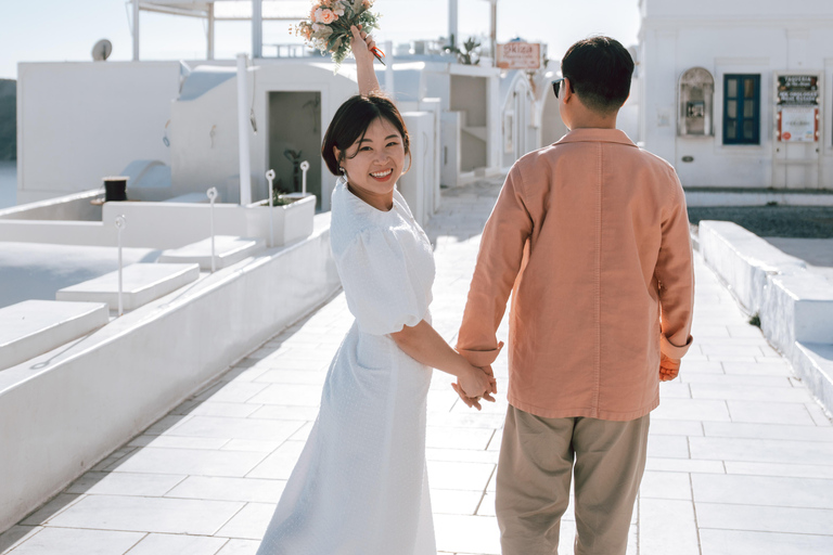 Santorini: Sessão de fotos em Oia ou Imerovigli 30 fotos editadas