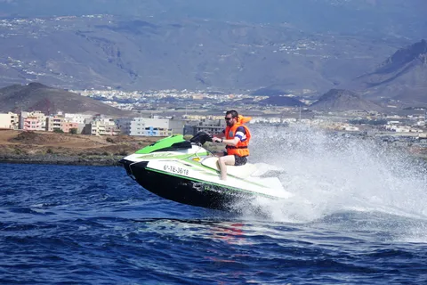 Tenerife: Double Jet Ski with Pick-Up (2 people/1 jet ski)
