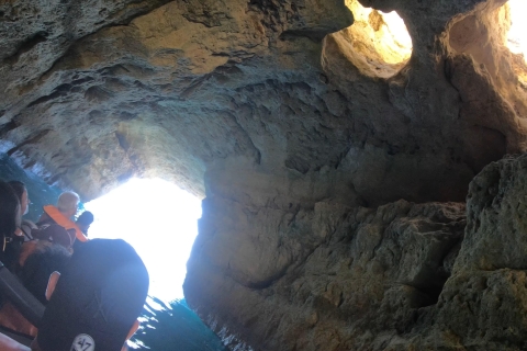 Lagos: schilderachtige cruise naar de grotten van Benagil en Carvoeiro