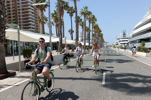 Malaga Bike Tour - Wine & Tapas Delicacies Wine and Tapas - Bike tour