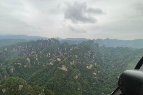 Zhangjiajie: Helicopter Flight Experience Helicopter Charter Route F Experience