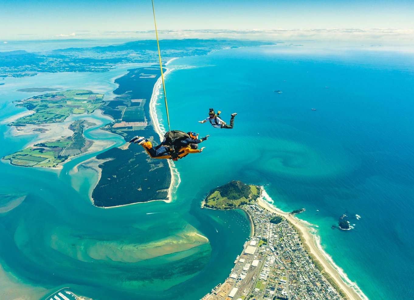 Fra Tauranga: Skydive over Mount Maunganui