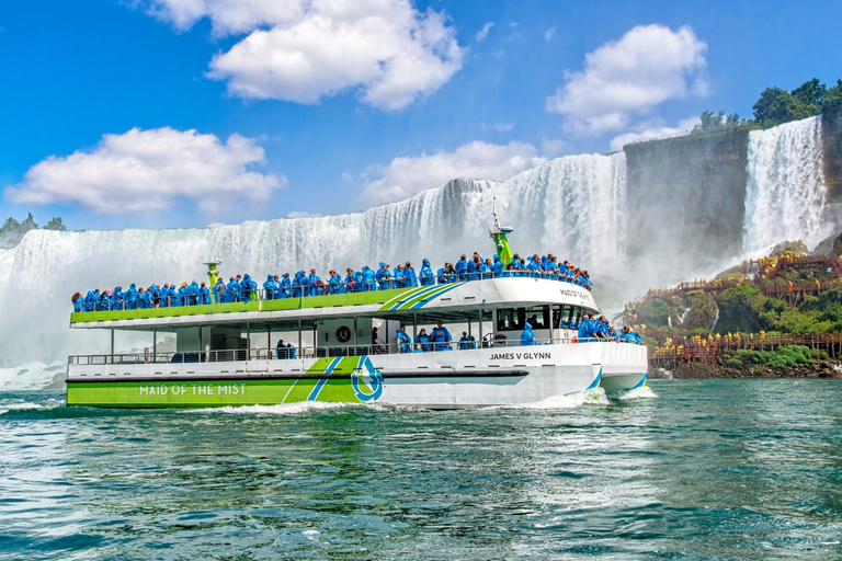 Niagara, EUA: Excursão às Cataratas e Maid of the Mist com transporte