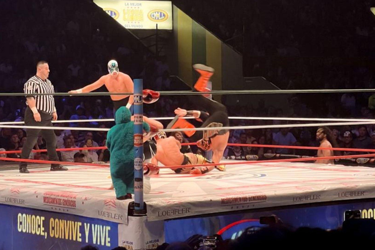 Mexico City: Lucha Libre Show with Michelada Workshop Authentic Lucha Libre and Michelada Experience on Fridays