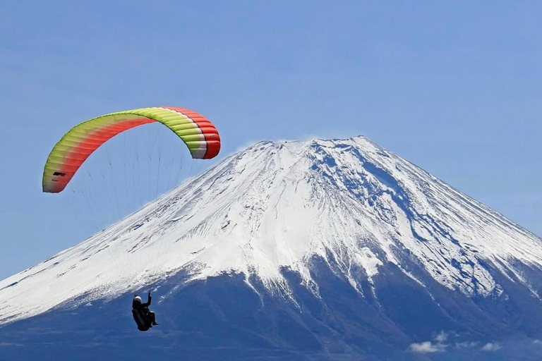 Tokyo - Paragliding Experience with Mt. Fuji Views Tandem flights-instructor will handle the controls of flight