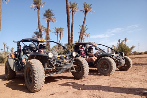 Marrakesz : Przejedź się buggy po pustyni w gaju palmowym