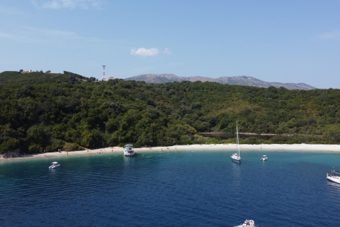 Kust van Noordoost-Corfu: zwemmen, snorkelen met lunch en drankjes