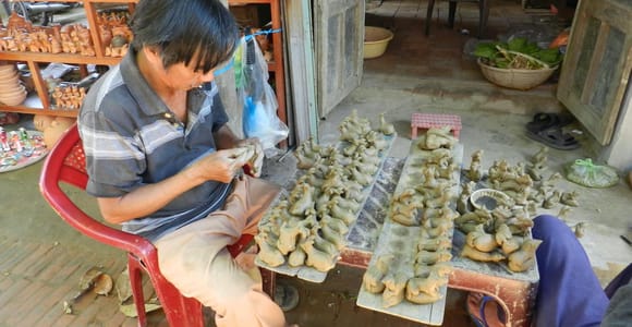 Entry Ticket: Boat trip to Pottery and Carpentry Village