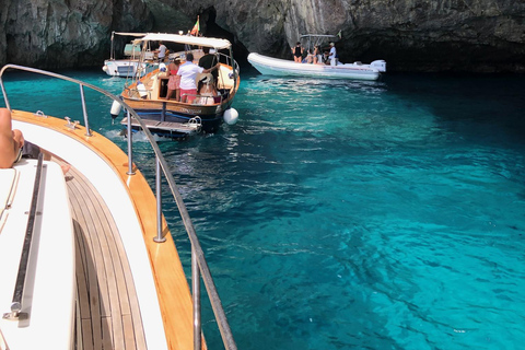 Capri Day Trip from Sorrento private boat free drink