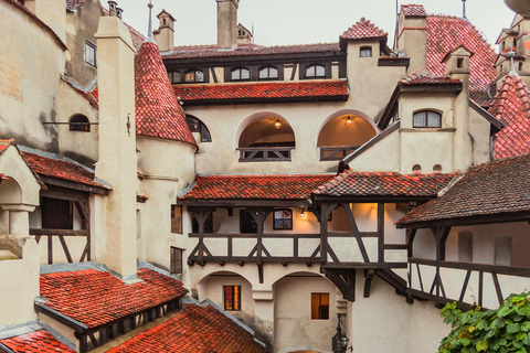 Vanuit Boekarest: Dagtrip naar Peles, Kasteel van Dracula, Brasov