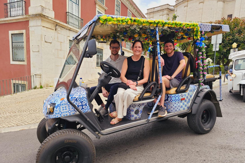 Lisbon: Multilingual Private TukTuk Tour with Live Guide Ultimate Lisbon & Belém Experience 04 hrs(Pick Up+Drop-off)*