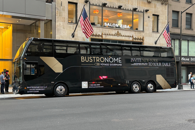 New York: Bustour voor fijnproevers in een luxe bus