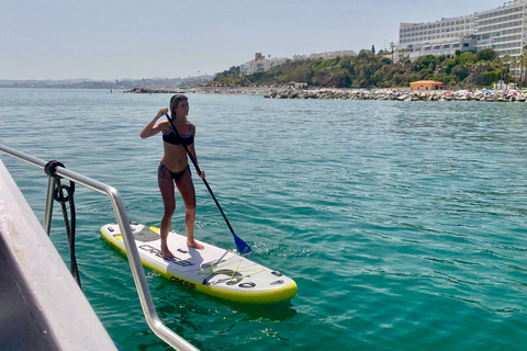 Boat Adventure: XXL Slides, Snorkeling, Activities, Lunch, and Pickup Boat Adventure: XXL Slides, Snorkeling, Activities, Lunch, and Pick-Up