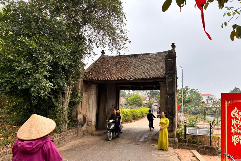 Hanoi: Duong Lam, Carpentry & Silk Village Or Incense & Hat Private: Incense Village & Hat Village & Silk Village