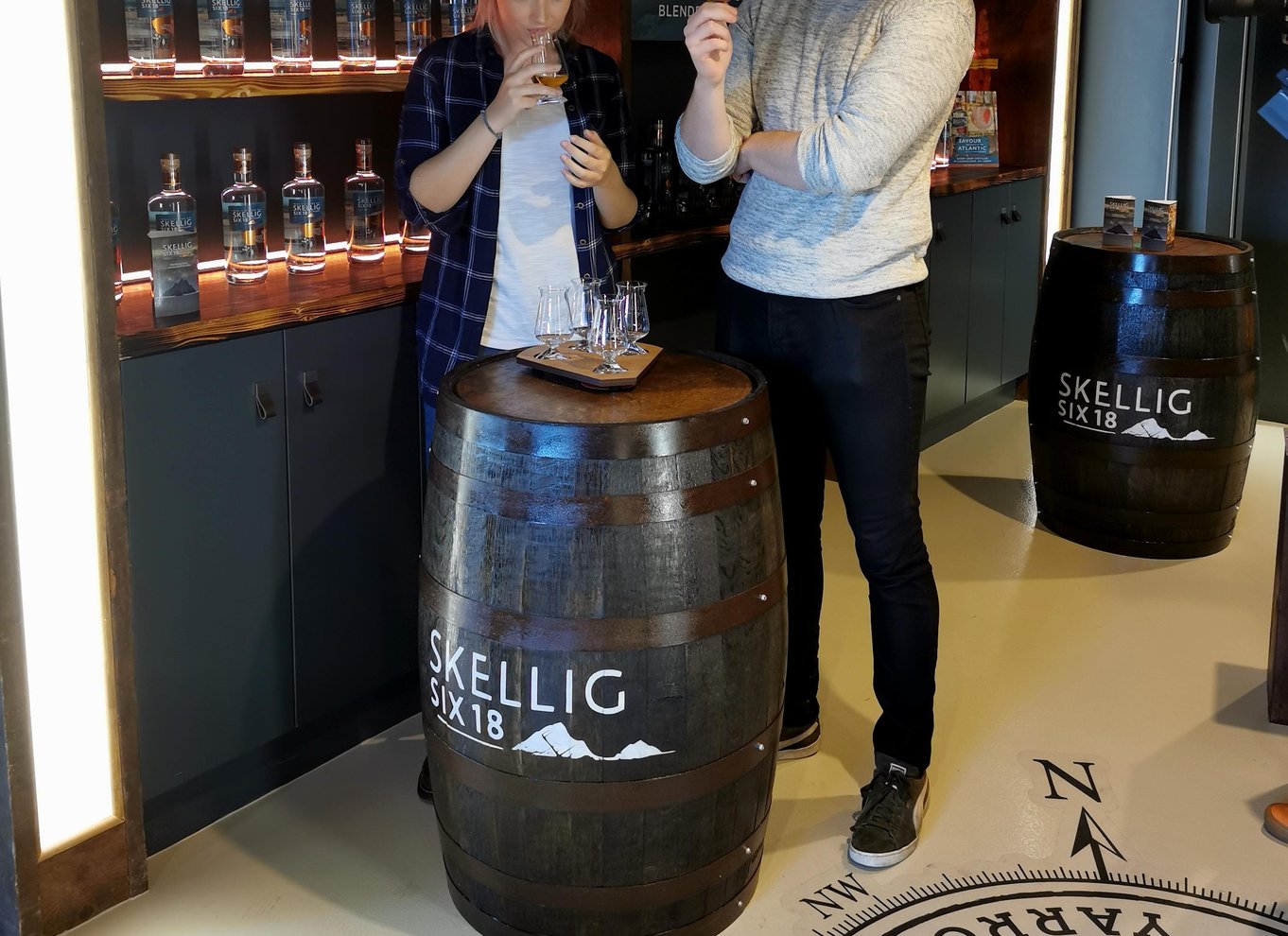 Kerry: Skellig Six18 Distillery-tur inkl. prøvesmagning