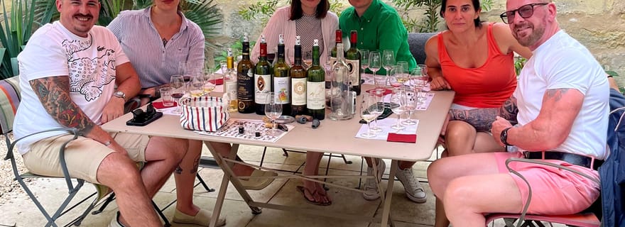 Vins de Bordeaux : dégustation de 4 vins blancs et fromages