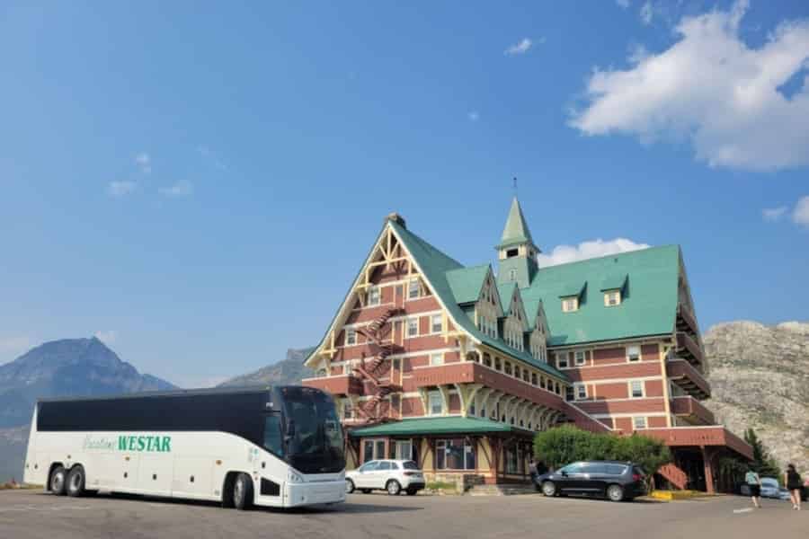 Waterton-Nationalpark, Prince of Wales Hotel, Cameron Falls. Foto: GetYourGuide Waterton-Nationalpark, Prince of Wales Hotel, Cameron Falls. Foto: GetYourGuide