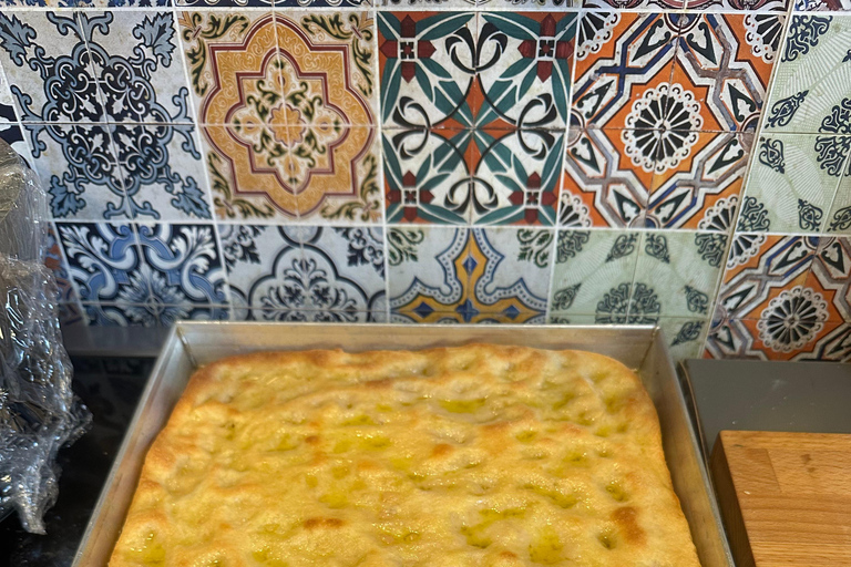 Genoa: Focaccia and Pesto Cooking Class in 18th-Century Home