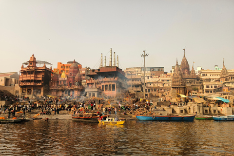 Visite de Manikarnika Ghat (la plus ancienne crémation de la planète)