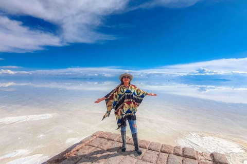 Da San Pedro de Atacama: Saline di Uyuni 4 giorni