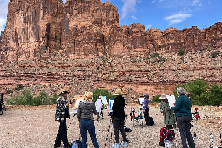 Moab: 5-Day Plein Air Watercolor Workshop with Carol Newsom