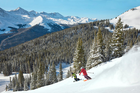 From Denver: Copper Mountain Snow Day with Lift & Rentals