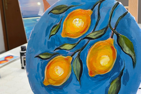 Alicante: Kunsttherapie-Workshop „Wein &amp; Malen”Alicante: Kunsttherapie-Workshop „Wein &amp; Malen“