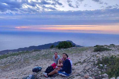 Geführte Wanderung zum Gipfel des Montgó – Abenteuer bei Sonnenaufgang, tagsüber oder bei SonnenuntergangMit Transport
