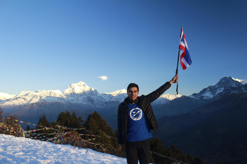 De Katmandu: Caminhada de 5 dias em Poon Hill e Ghandruk